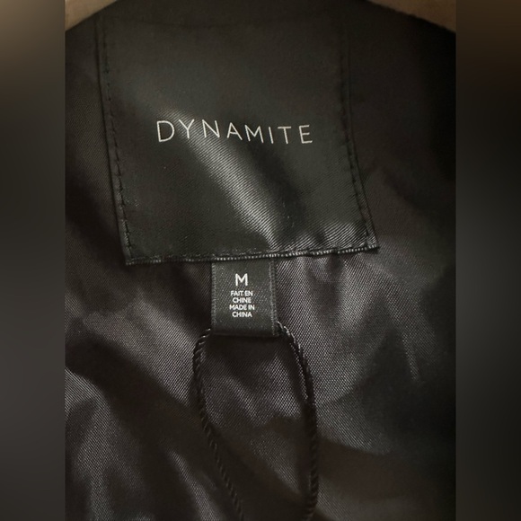 Faux leather Dynamite jacket - Picture 2 of 4